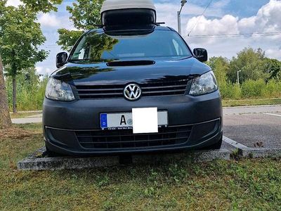 Schwarz Gebraucht 2014 VW Caddy Maxi Van / Kleinbus | 8.555 € (Teuer)
