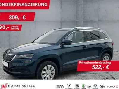 Używany Skoda Karoq Style 150 KM (110 kW) 2021 Niebieski SUV