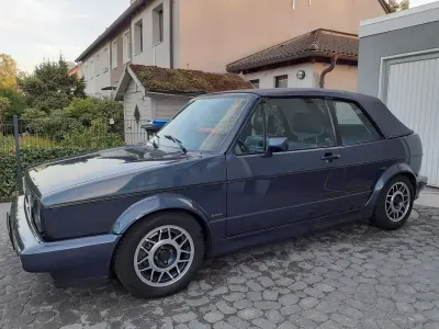 Gebraucht VW Golf Cabriolet 95 PS (69 kW) 1989 Blau Cabrio