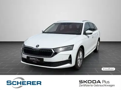 Gebraucht Skoda Octavia Tour 150 PS (110 kW) 2025 Moonweiß perleffekt Kombi