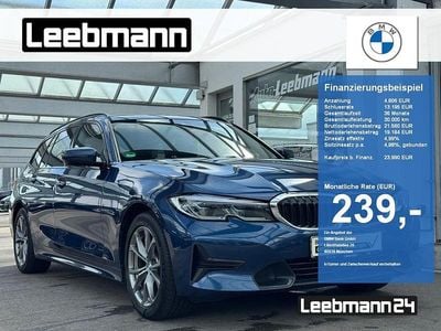 Phytonicblau (metallic) Gebraucht 2022 BMW 320 Sport Line Kombi | 23.990 € (Guter Preis)