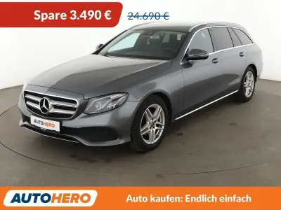 Brugt Mercedes E220 Avantgarde 194 HK (142 kW) 2017 Grå Stationcar
