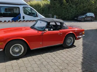 Gebraucht Triumph TR6 95 PS (69 kW) 1974 Rot Cabrio