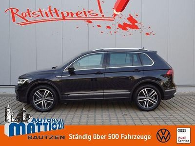 Schwarz Gebraucht 2021 VW Tiguan Elegance SUV | 34.439 € (Fairer Preis)