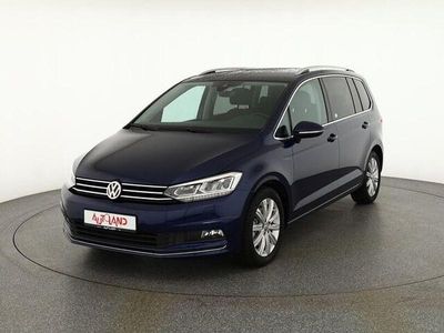 Blau Gebraucht 2017 VW Touran Highline Van / Kleinbus | 22.990 € (Fairer Preis)