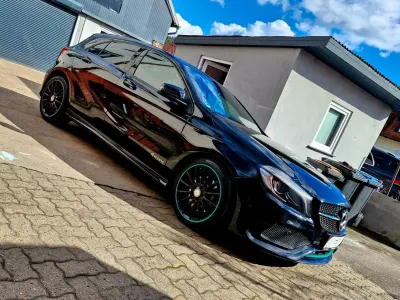 Gebraucht Mercedes A220 Motorsport Edition 177 PS (130 kW) 2016 Schwarz Limousine