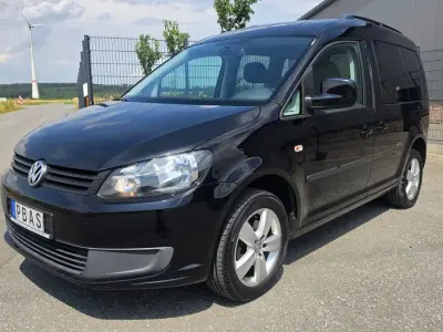 Gebraucht VW Caddy Edition 105 PS (77 kW) 2012 Schwarz Van / Kleinbus
