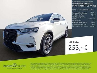 Gebraucht DS Automobiles DS7 Crossback Bastille Plus 181 PS (133 kW) 2022 Lack weiss banquise/lackierung SUV