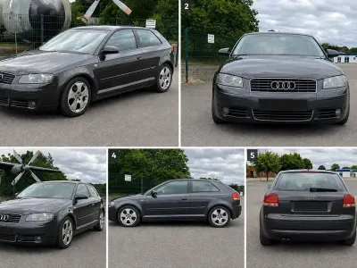 Gebraucht Audi A3 Ambition 140 PS (102 kW) 2004 Grau Kleinwagen