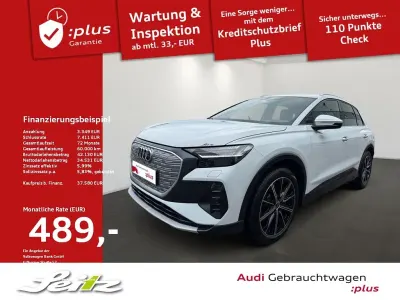 Gebraucht Audi Q4 e-tron Advanced Plus 219 kW (299 PS) 2023 Gletscherweiß metallic SUV