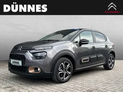 Gebraucht Citroën C3 PureTech 110 PS (80 kW) 2023 Grau (platinumgrau) Kleinwagen