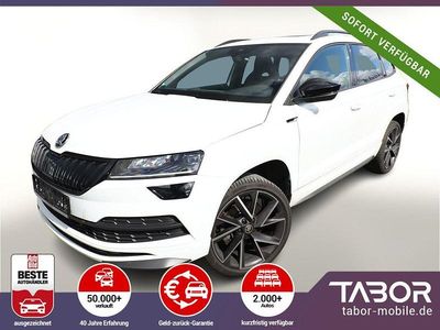 Weiss Gebraucht 2021 Skoda Karoq SportLine SUV | 21.988 € (Guter Preis)