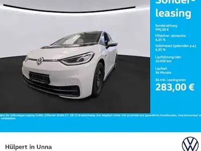 Usata VW ID.3 Pro Performance 150 kW (204 CV) 2020 Bianco Utilitaria