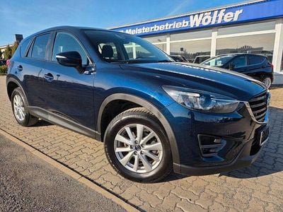 Gebraucht Mazda CX-5 Exclusive-Line 150 PS (110 kW) 2016 Blau SUV