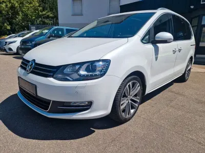 Gebraucht VW Sharan Highline 200 PS (147 kW) 2014 Weiß Van / Kleinbus