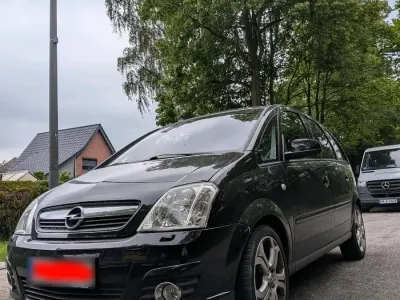 Gebraucht Opel Meriva 105 PS (77 kW) 2007 Schwarz Van / Kleinbus