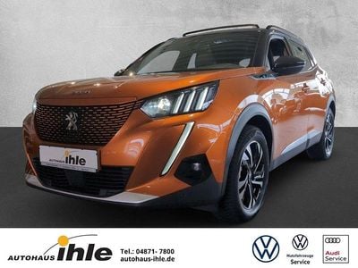 Brugt Peugeot e-2008 GTi 100 kW (136 HK) 2021 Orange SUV