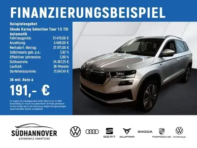 Gebraucht Skoda Karoq Tour 150 PS (110 kW) 2025 Silber SUV