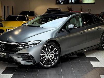 Manufaktur selenitgrau magno Gebraucht 2022 Mercedes EQS580 Advanced Limousine | 67.850 € (Fairer Preis)