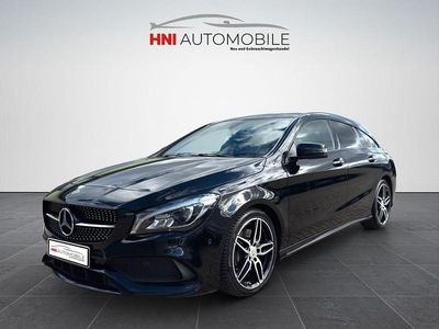 Brugt Mercedes CLA220 AMG 170 HK (125 kW) 2018 Sort Sedan