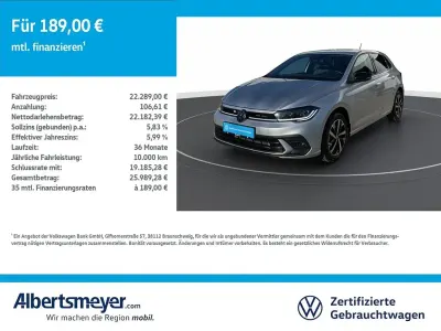 Gebraucht VW Polo Goal 116 PS (85 kW) 2025 Silber Kleinwagen