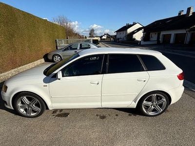 Usata Audi A3 S-Line 160 CV (117 kW) 2010 Bianco Utilitaria