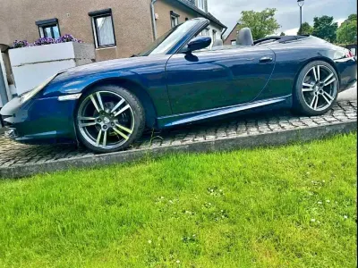 Gebraucht Porsche 911 Carrera Cabriolet 320 PS (235 kW) 2002 Blau Cabrio