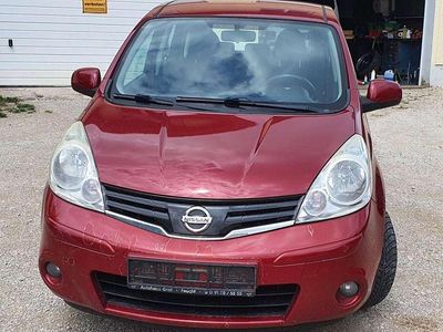 Gebraucht Nissan Note Acenta 88 PS (64 kW) 2010 Rot Van / Kleinbus