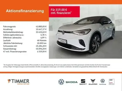 Gebraucht VW ID.5 GTX 250 kW (340 PS) 2024 Gletscherweiß metallic SUV