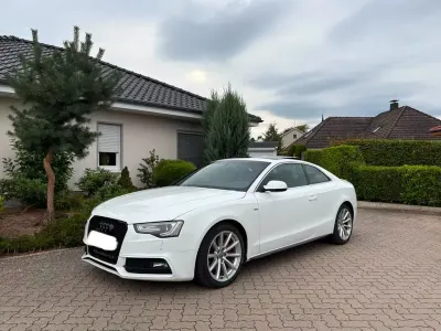 Gebraucht Audi A5 S-Line 220 PS (161 kW) 2017 Weiß Coupé