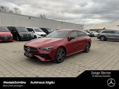 Manufaktur lack manufaktur patagonienrot (metallic) Gebraucht 2024 Mercedes CLA250e Shooting Brake AMG Kombi | 33.460 € (Superpreis)