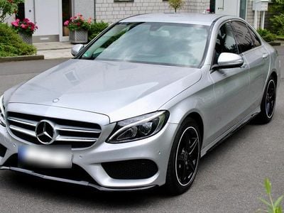 Gebraucht Mercedes C250 AMG line 204 PS (150 kW) 2015 Silber Limousine