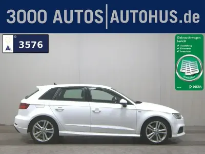 Brugt Audi A3 S-Line 150 HK (110 kW) 2020 Hvid Sedan