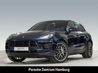 Blau Gebraucht 2021 Porsche Macan Turbo SUV | 79.900 €