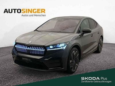 Graphitegrau metallic Gebraucht 2022 Skoda Enyaq iV RS SUV | 34.780 € (Guter Preis)
