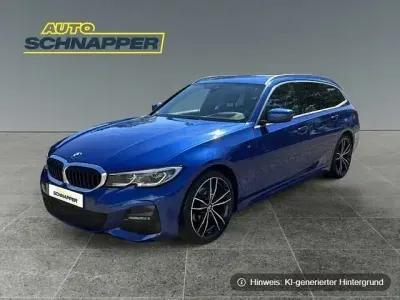 Gebraucht BMW 320 M Sport 184 PS (135 kW) 2020 Blau Kombi
