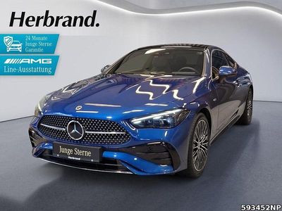 Gebraucht Mercedes CLE300 AMG 204 PS (150 kW) 2024 Metalliclack spektralblau Coupé