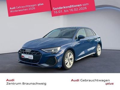 Ascariblau metallic Gebraucht 2025 Audi A3 Sportback e-tron S-Line Kleinwagen | 39.980 € (Fairer Preis)