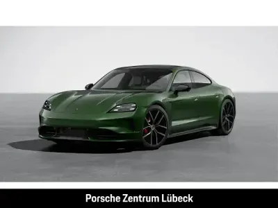 Neu Porsche Taycan 4S Black Edition 439 kW (598 PS) 2026 Grün Limousine