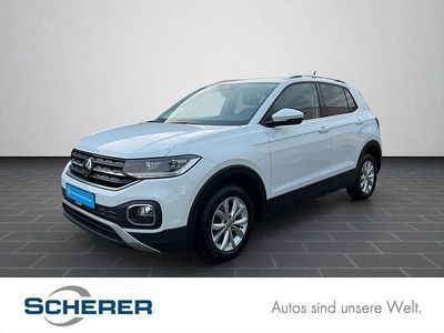 Pure white Gebraucht 2022 VW T-Cross Style SUV | 20.900 € (Fairer Preis)