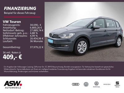 Delfingrau metallic Gebraucht 2023 VW Touran Comfortline Van / Kleinbus | 34.690 € (Teuer)