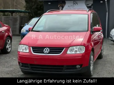 Brugt VW Touran Goal 150 HK (110 kW) 2006 Rød MPV