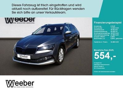 Second-hand Skoda Superb Scout 4x4 200 CP (147 kW) 2023 Gri Break