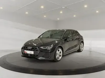 Używany Audi A3 S-Line 150 KM (110 kW) 2025 Czarny Sedan/Limuzyna