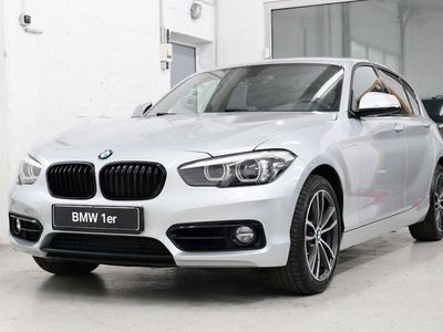 gebraucht BMW 118 d Aut Sport Line Navi LED DAB TEMP HIFI SITZH