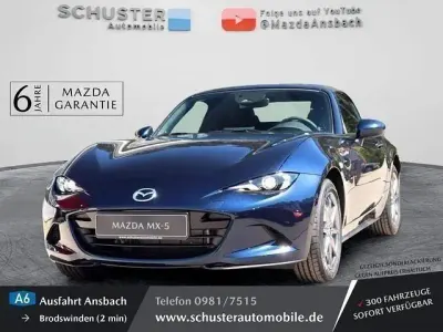 Nowe Mazda MX5 Exclusive-Line 132 KM (97 kW) 2026 Niebieski Kabriolet