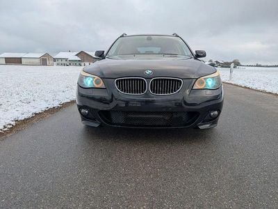 Gebraucht BMW 525 Sport Line 197 PS (144 kW) 2008 Schwarz Kombi