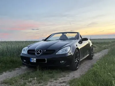 Gebraucht Mercedes SLK200 163 PS (119 kW) 2004 Schwarz Cabrio