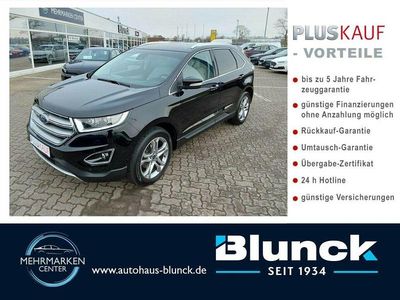 Iridiumschwarz mica (metallic) Gebraucht 2016 Ford Edge Titanium SUV | 17.990 € (Fairer Preis)