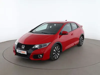 Gebraucht Honda Civic Elegance 120 PS (88 kW) 2015 Rot Limousine